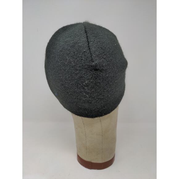 ZX Zeroxposur Beanie Hat Skull Cap Black Embroidered Yellow Logo - Picture 6 of 10